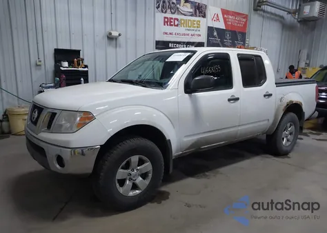 2010 Nissan Frontier Se from USA, damaged, VIN 1N6AD0EV8AC448464